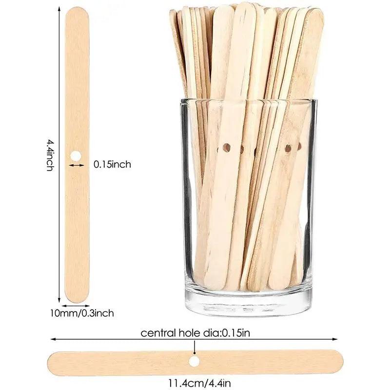 50g/100g Natural Soy Wax For DIY Candle Making Supplies Smokeless Waxed Candles Wicks Handmade Gift Candle Wax Making Crafts