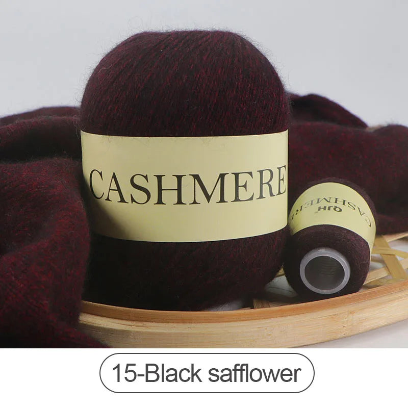 Ladies Cashmere Yarn Anti Pilling Soft Hand Knit Wool Balls