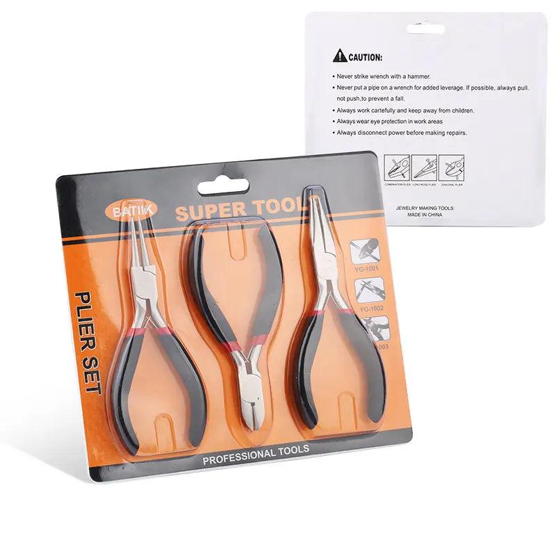 Alloy Accessories Jewelry Findings Set Copper Wire Open Jump Rings Jewelry Making ToolsEarring Hook Jewelry Making Supplies Kit