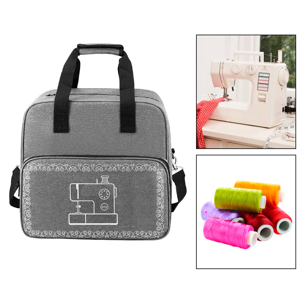 Sewing Machine Accessories Tote Portable Large Capacity Sewing Machine Bag Thread Yarn Storage Travel Home Organizer Bag