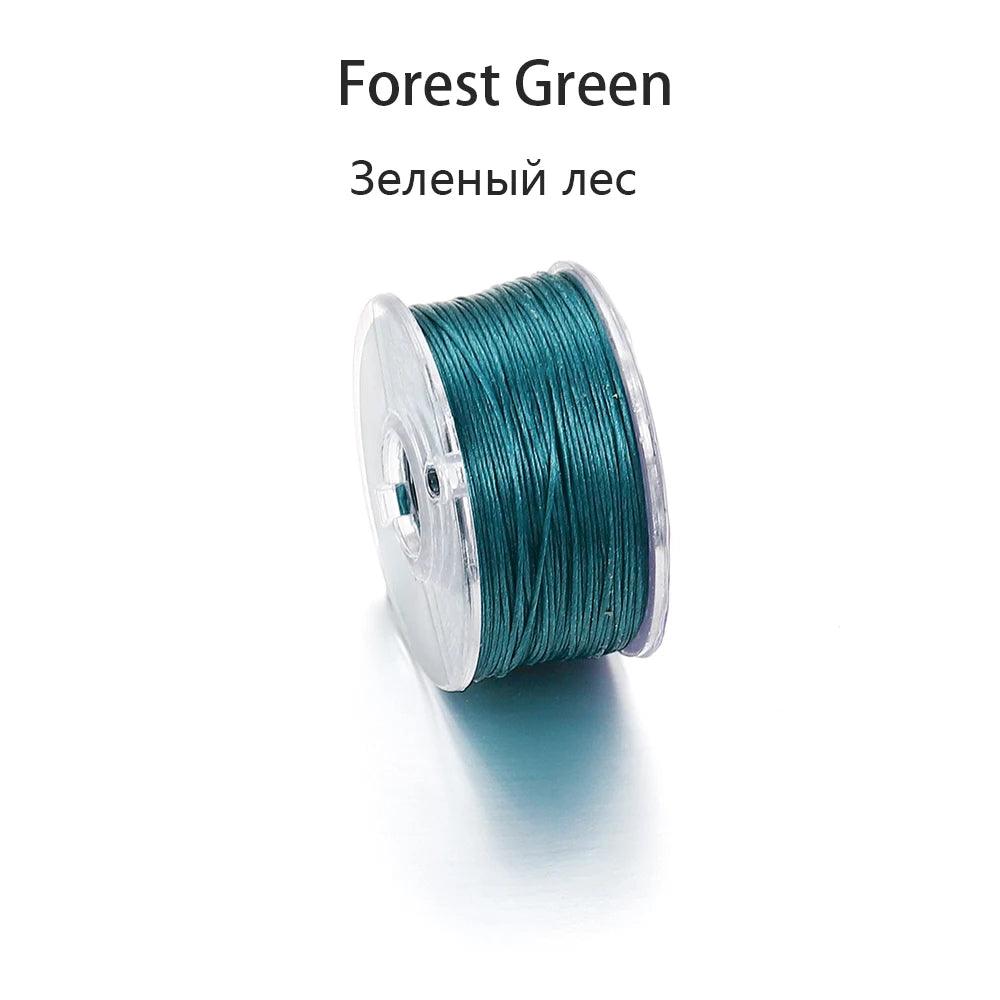 50Yards Nylon Bead Thread Nonelastic Beading Threads Seed Beads Cord Thread for DIY Bracelets Necklace Jewelry Making Supplies