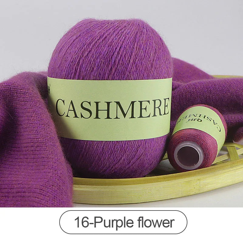 Ladies Cashmere Yarn Anti Pilling Soft Hand Knit Wool Balls