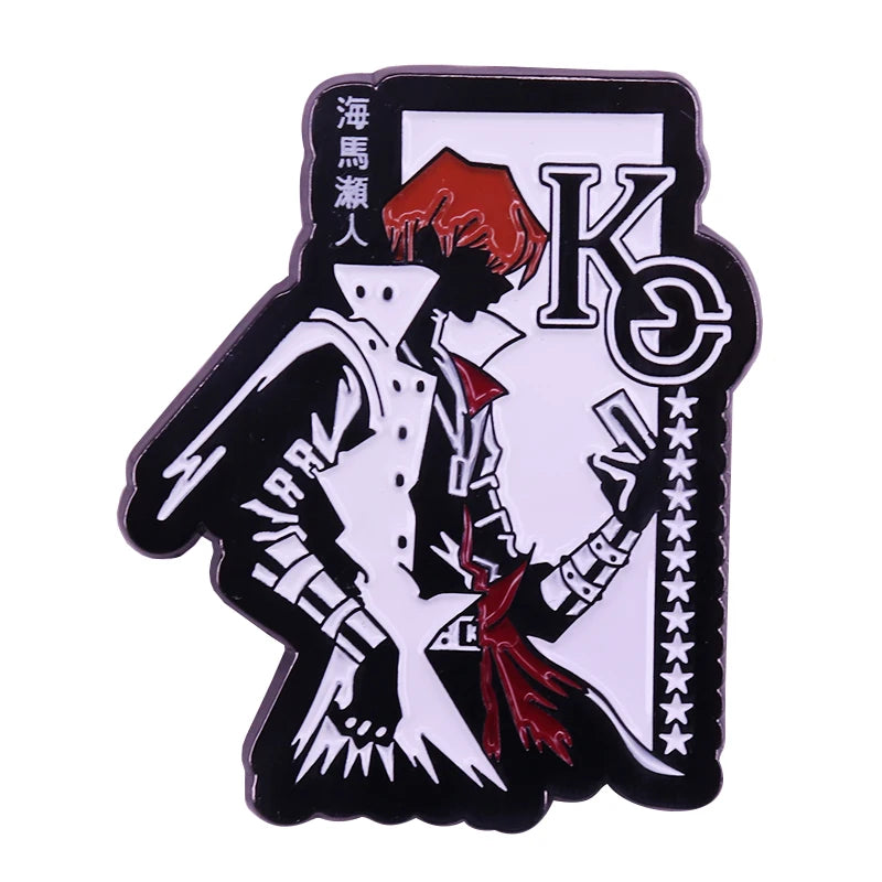 Yu-Gi-Oh Seto Kaiba enamel pin comics game fans collection