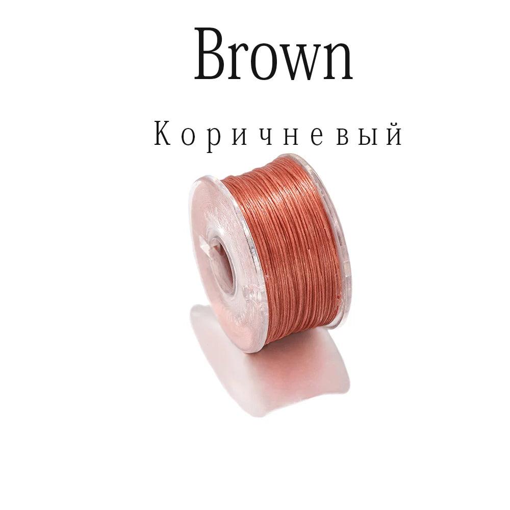 50Yards Nylon Bead Thread Nonelastic Beading Threads Seed Beads Cord Thread for DIY Bracelets Necklace Jewelry Making Supplies