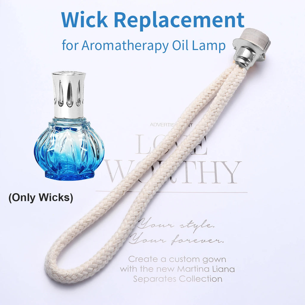 Hot Oil Lamp Wick Replacement Air Tightly Control Catalytic Burner Fragrance for Diffuser Aromatherapy Decorations 18mm/13mm