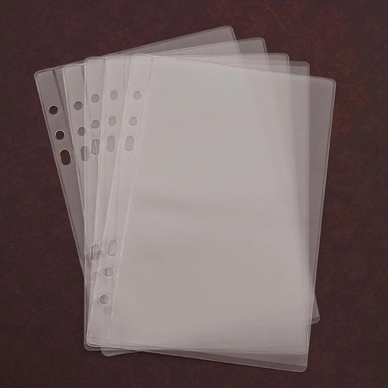 1/3/4 Grids 5 Sheet Scrapbooking Cutting Dies Stencil Storage Book Collection Album Cover Plastic Transparent Inner Pages