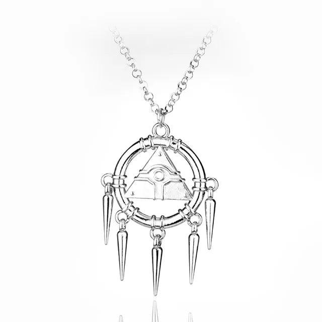 Game Yu-Gi-Oh! Necklaces Yugioh 3D Millennium Puzzle Eye Pendant Eye Of Horus Kolye Collares Men Women Cosplay Jewelry Gift