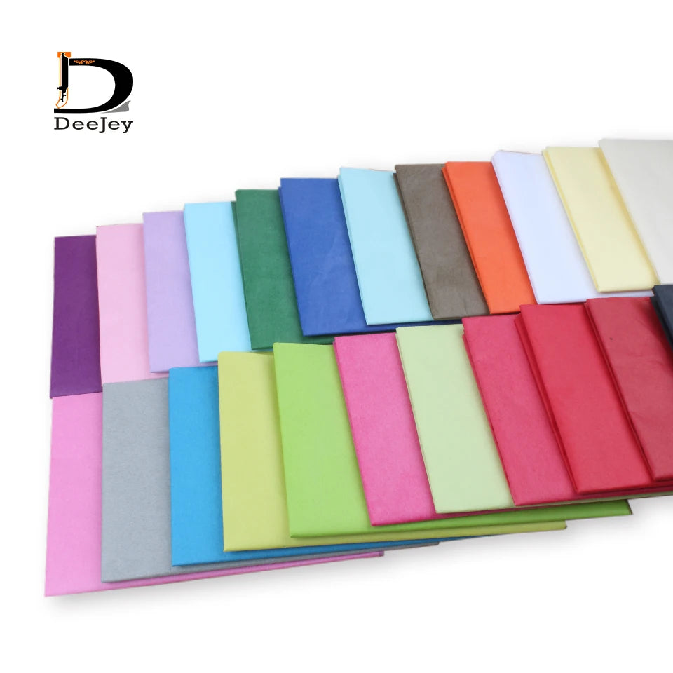 Tissue Paper Wedding Gift clothing Wrap Paper Copy Tissue Paper DIY Material candy colors 50*66cm 20pcs lot