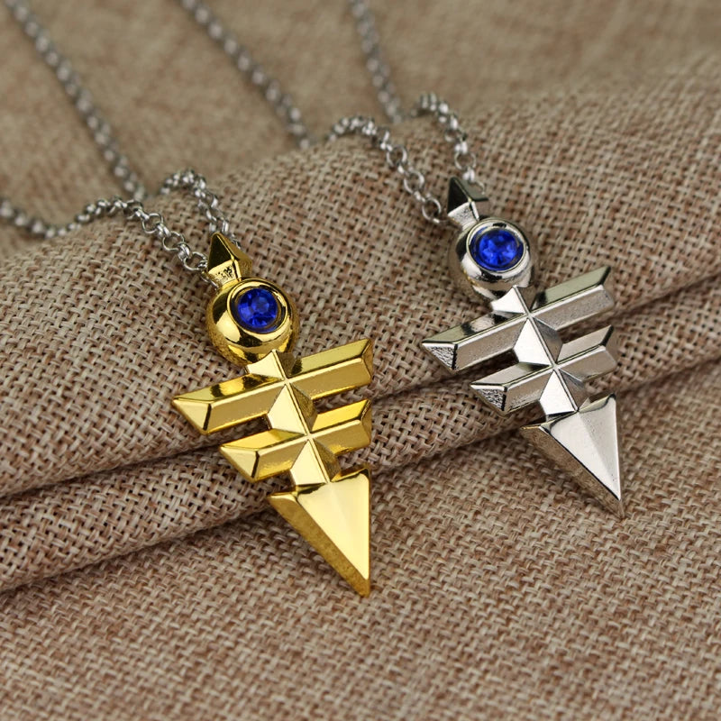 3D Yu-Gi-Oh Necklace Anime Yugioh Millenium Pendant Jewelry Toy Yu Gi Oh Cosplay Pyramid Egyptian Eye Of Horus Necklace-30