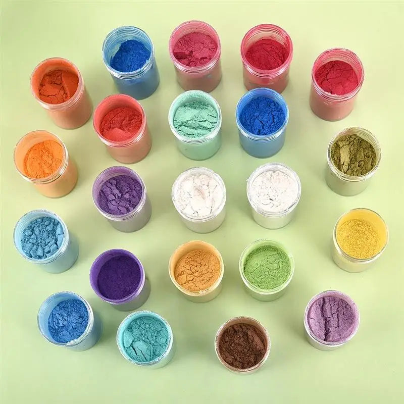 Mica Powder Epoxy Resin Dye Pearl Pigment Natural Mica Mineral Powder DIY Epoxy Resin Mold Jewelry Making Accessories