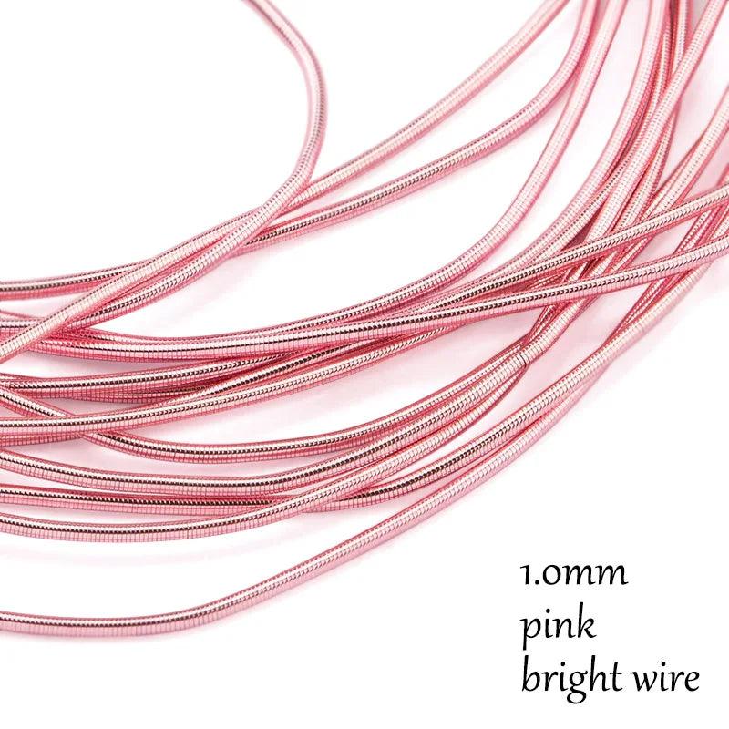 French Bullion Wire French Coil  Embroidery Silk Thread Sewing DIY Accessories Jewelry Making Embroidery Metalic Purl Wire