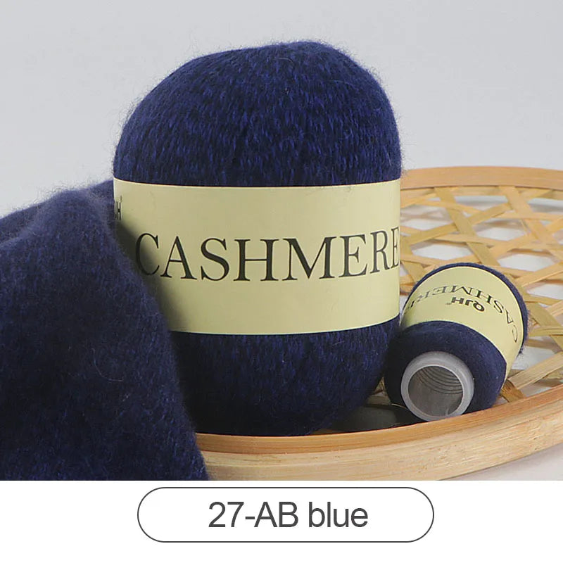 Ladies Cashmere Yarn Anti Pilling Soft Hand Knit Wool Balls