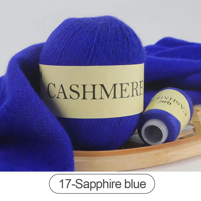 Ladies Cashmere Yarn Anti Pilling Soft Hand Knit Wool Balls