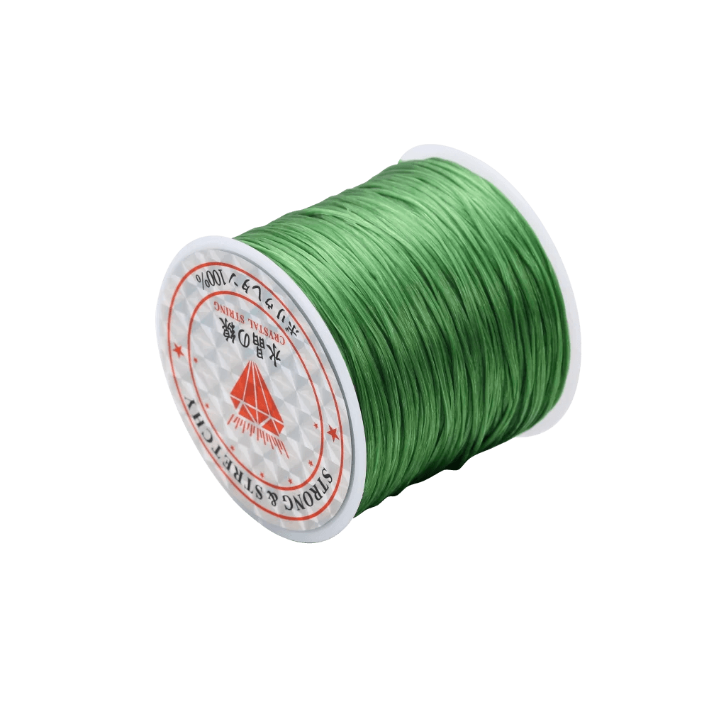 10/40M 1mm Elastic Thread Round Crystal Line Nylon Rubber Stretchy Cord Elastic Rope For DIY Jewelry Making Beading Bracelet