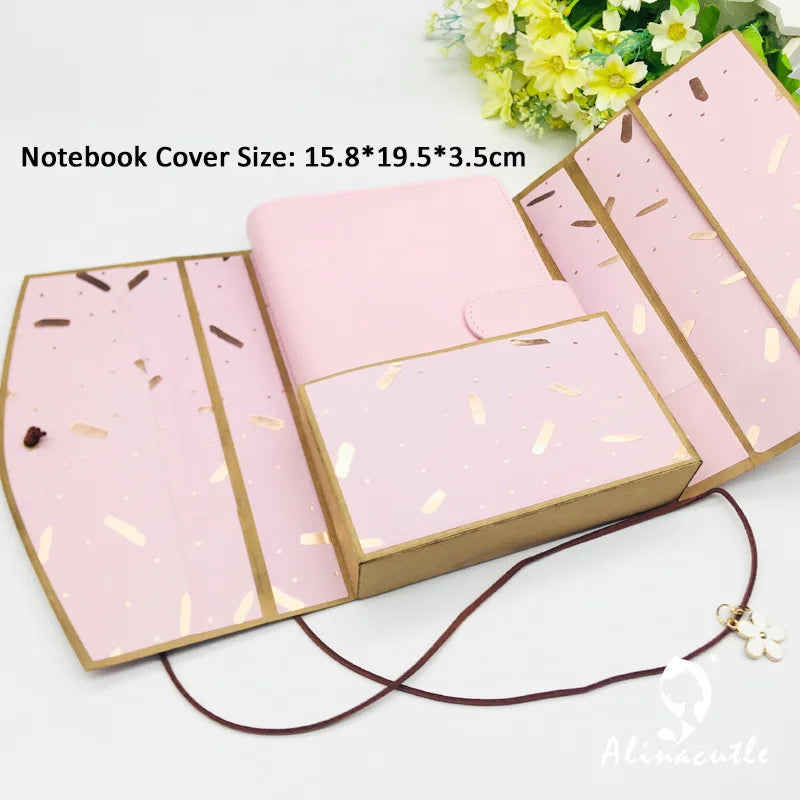 Metal Cutting Dies Notebook Gift Storage Box Scrapbooking Paper craft album Handmade Card Punch Die Cut Art Cutter Alinacutle