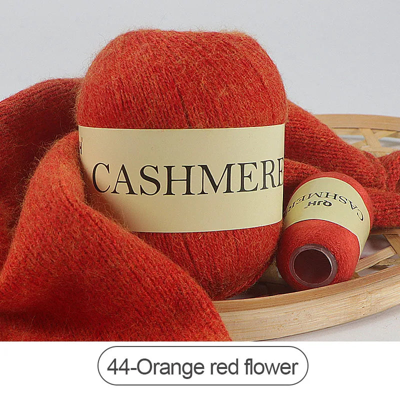 Ladies Cashmere Yarn Anti Pilling Soft Hand Knit Wool Balls