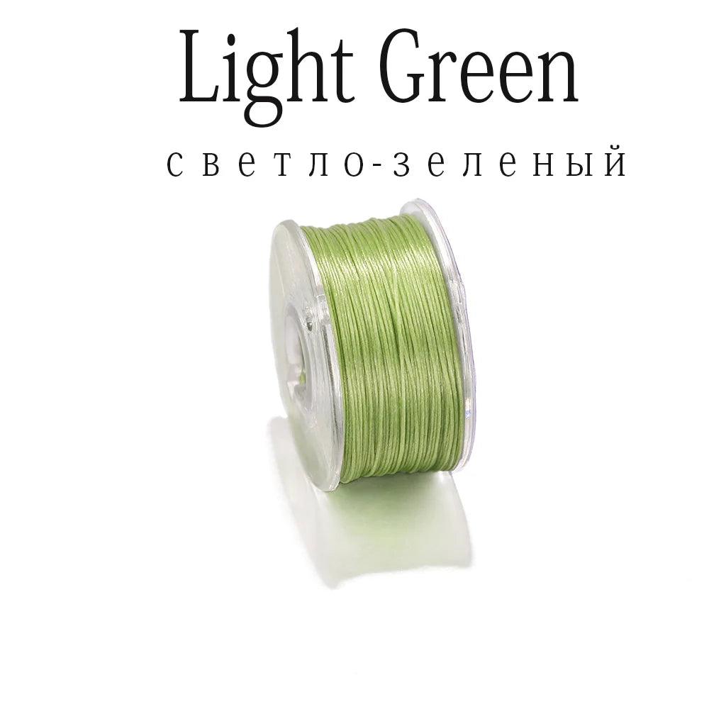 50Yards Nylon Bead Thread Nonelastic Beading Threads Seed Beads Cord Thread for DIY Bracelets Necklace Jewelry Making Supplies