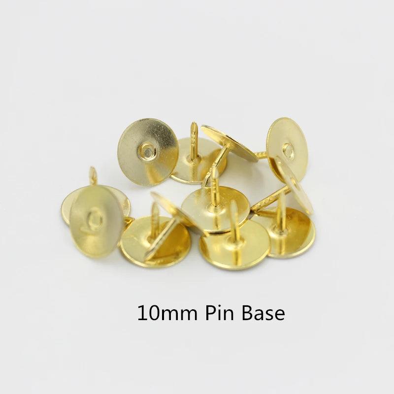 50pcs Rubber Brooch Button Clasps Pin Back Clutch Care Cap Nail Tie Back Stoppers Squeeze Badge Holder Jewelry Accessories