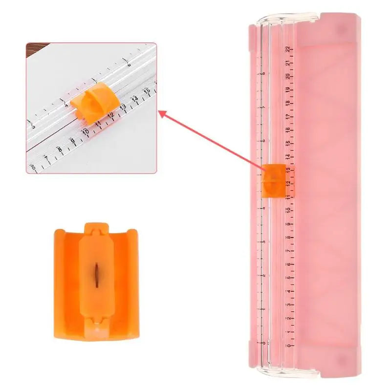 Portable A5/A4 Precision Paper Card Cutting Blade Art Trimmer Photo Cutter Mat Blades Kits Office Stationery