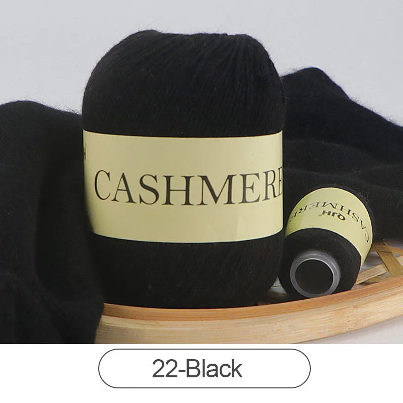 Ladies Cashmere Yarn Anti Pilling Soft Hand Knit Wool Balls