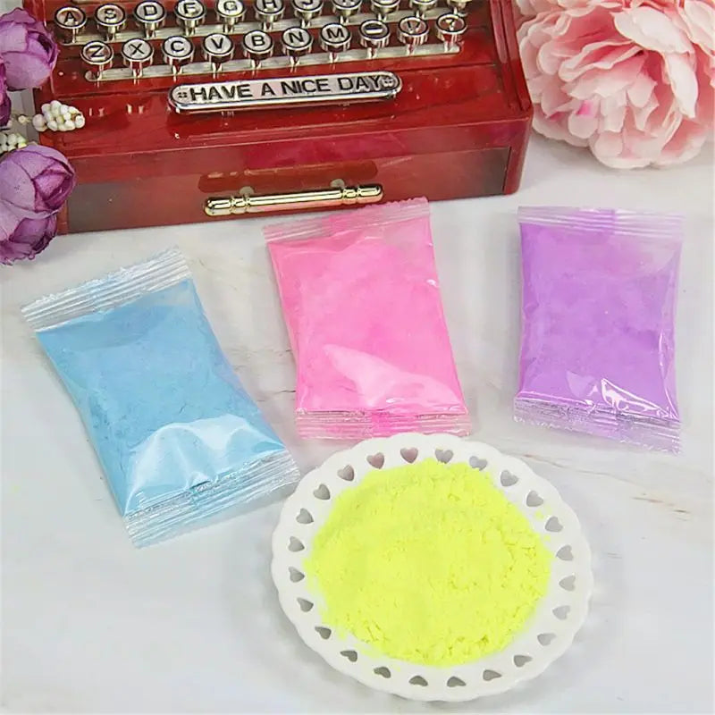 Magic Safe Slime Powder Make 80ml DIY Slime Borax Free Just Add Water Putty Slime Handgum Kids Toy