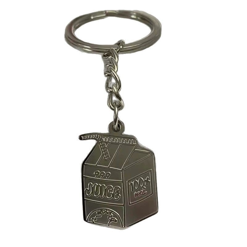 Cross-border European and American hot-selling jewelry milk bottle stainless steel pendant titanium steel personalized jewelry necklace source merchant wholesale