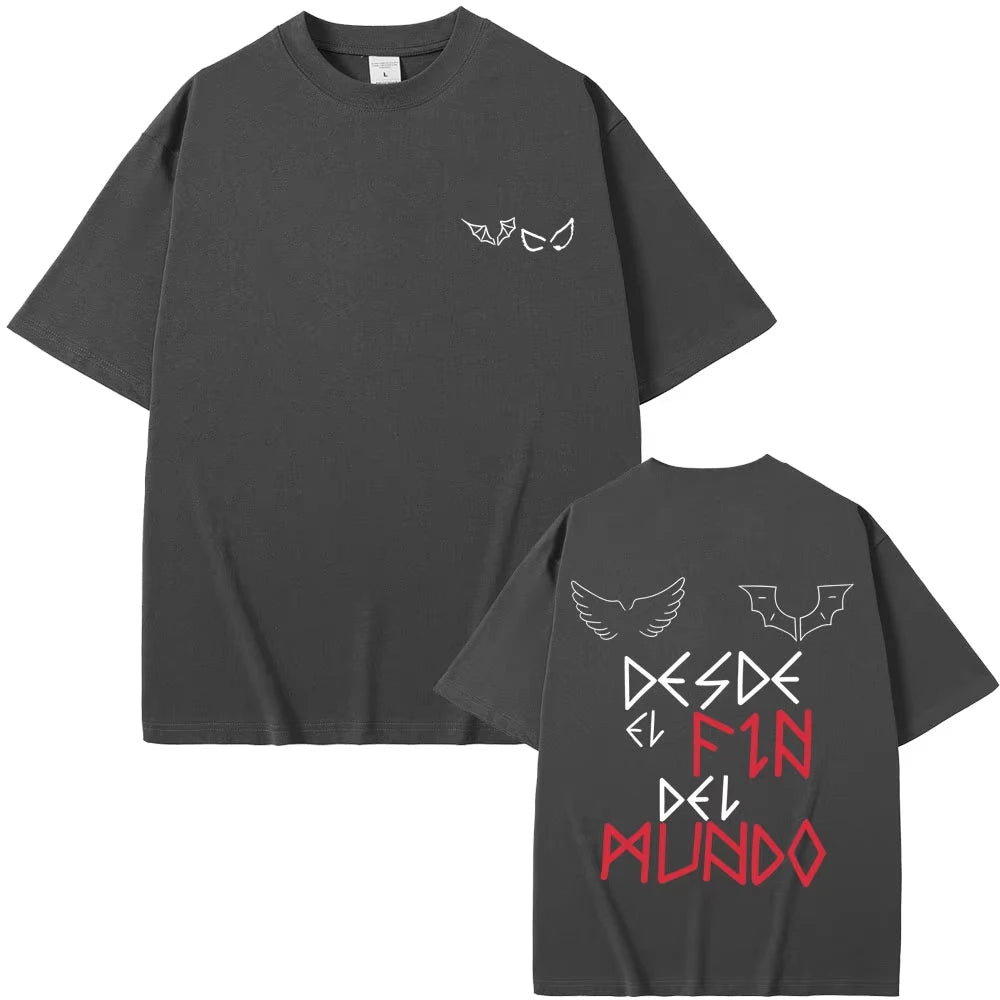 Rapper Duki From The End of The World Graphic T Shirt for Men and Women Hip Hop Oversized Streetwear Fashion