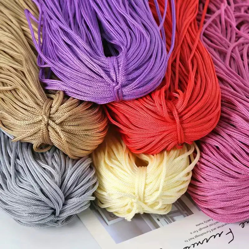 Light Body Ice Silk Thread Set For DIY Crochet Hats And Bags
