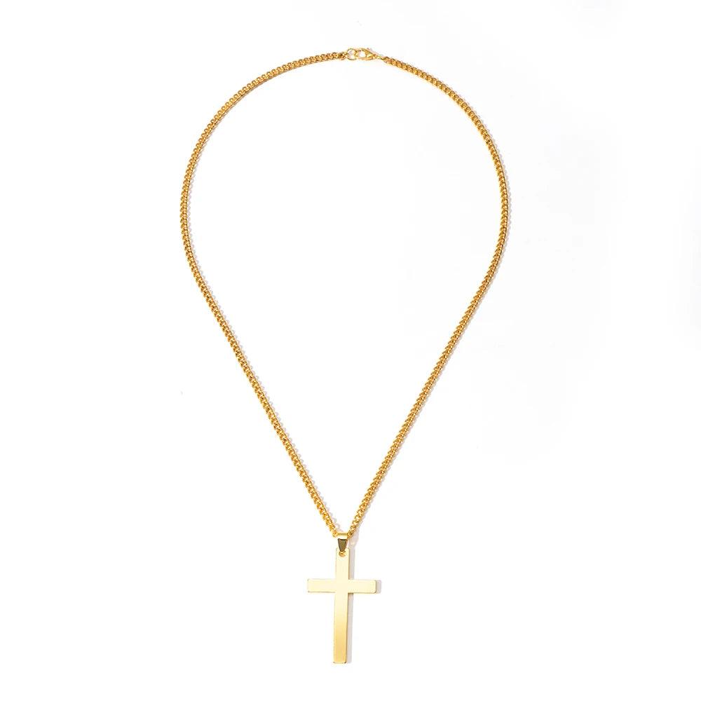 Fashion Choker Necklaces for Women 2022 Gun Cross Pendant Crystal Rhinestone Chain Necklace Women Men Punk Chains Jewelry Gift