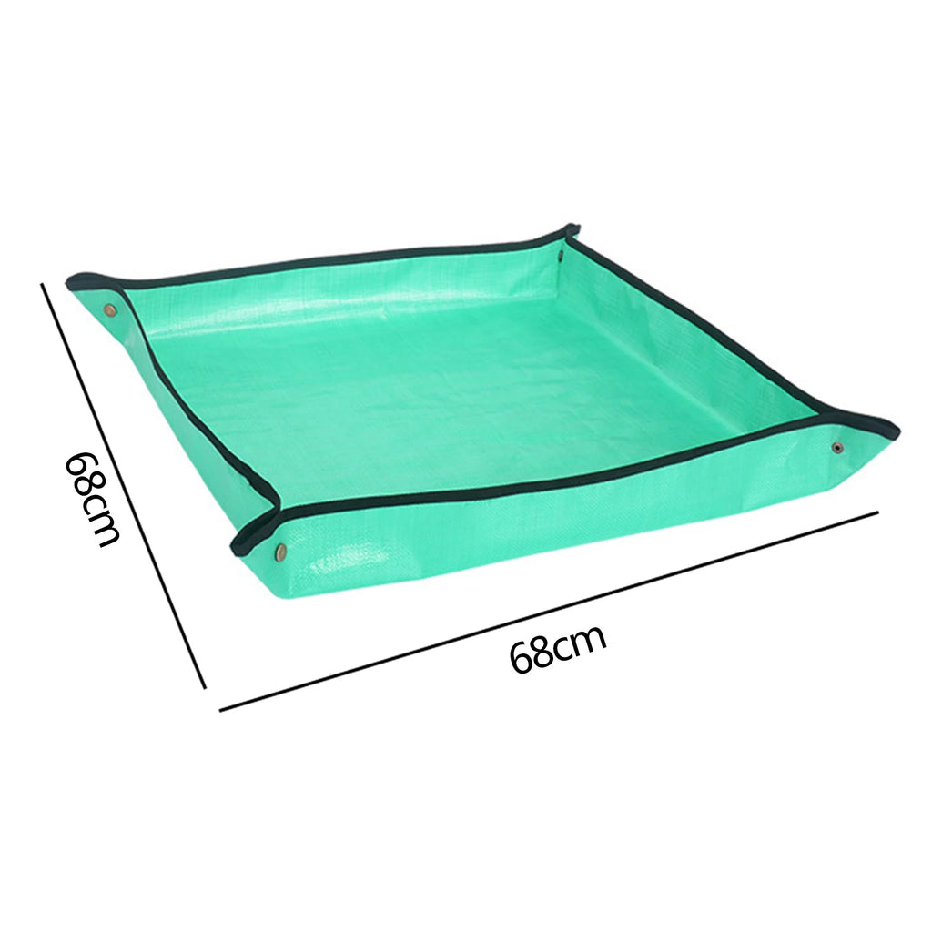 Foldable Planting Mat Waterproof Transplanting Mat Plant Flower Pot Reusable Anti-dirty Garden Potting Pad Gardening Accessories