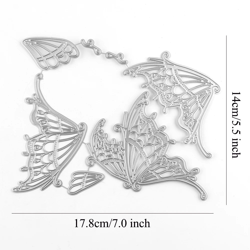 Nature's Bouquet Thistle Bouquet Ivy Flowers Metal Cutting Dies for DIY Card Making and Scrapbooking Crafts