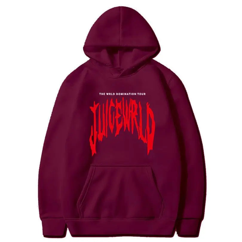 Rapper Juice Wrld 999 Letter Printed Hoodie Y2k Women's Casual Fashion Sportswear Autumn/Winter Hoodie Men's Women's Clothing