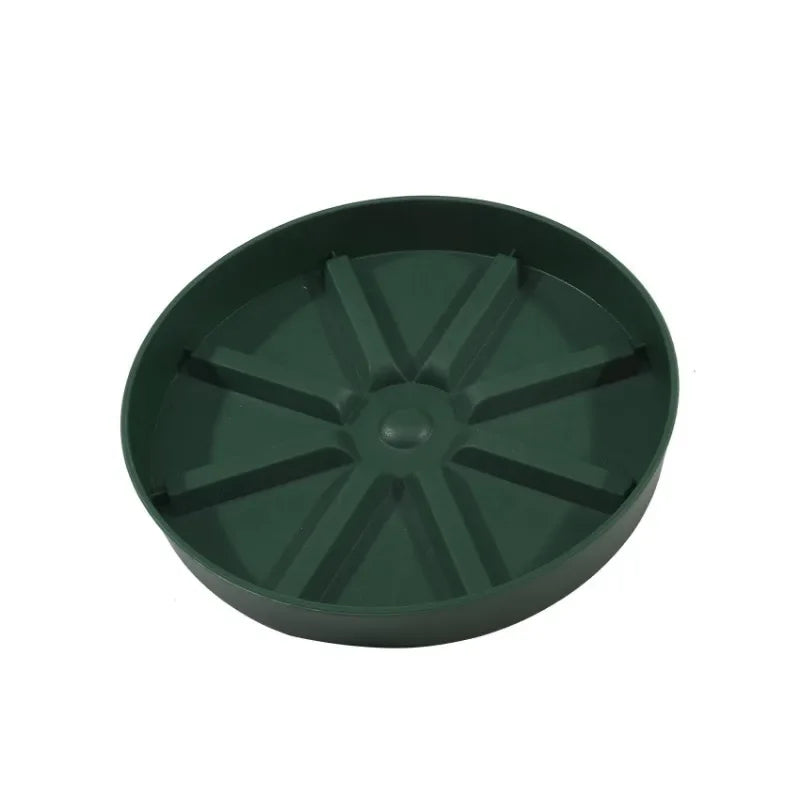 Durable Plastic Plant Saucer Round Drip Plant Trays Flower Pot Indoor Outdoor Home Garden Supplies