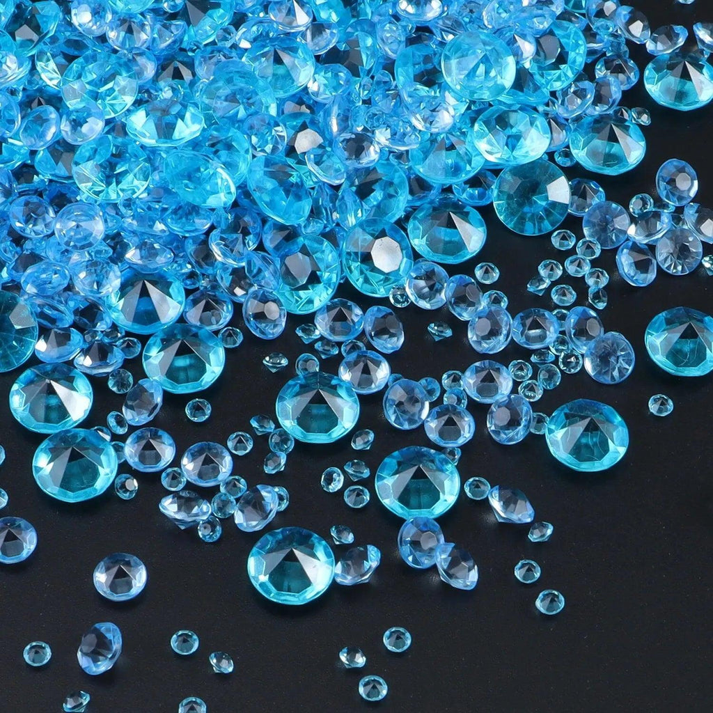 2000pcs/Bag Mixed Sizes Round Arylic Pointed Bottom Red Gemstone 0.3mm-10mm Small Zircon Bare Stone DIY Jewelry