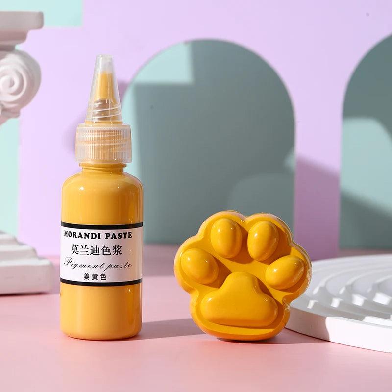 30g Paste Pigment UV Resin Glue Liquid Colorant Dye Ink Diffusion For Epoxy Resin Pigment Paste DIY Jewelry Making Resin Dye