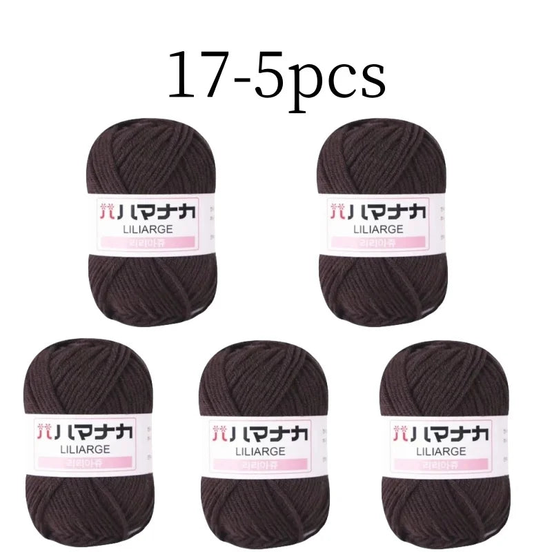 Soft Thick Wool Yarn For Knitting Crochet Classic 25g Ball