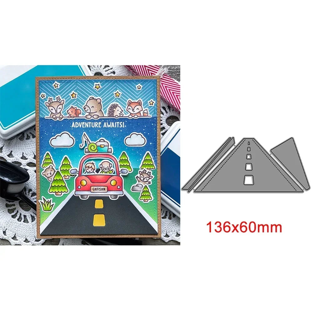 Drinking Cup Fruit Cherry Pineapple Metal Cutting Dies Shining Stars Border Enjoy Words Cut Die For DIY Scrapbooking Card Making