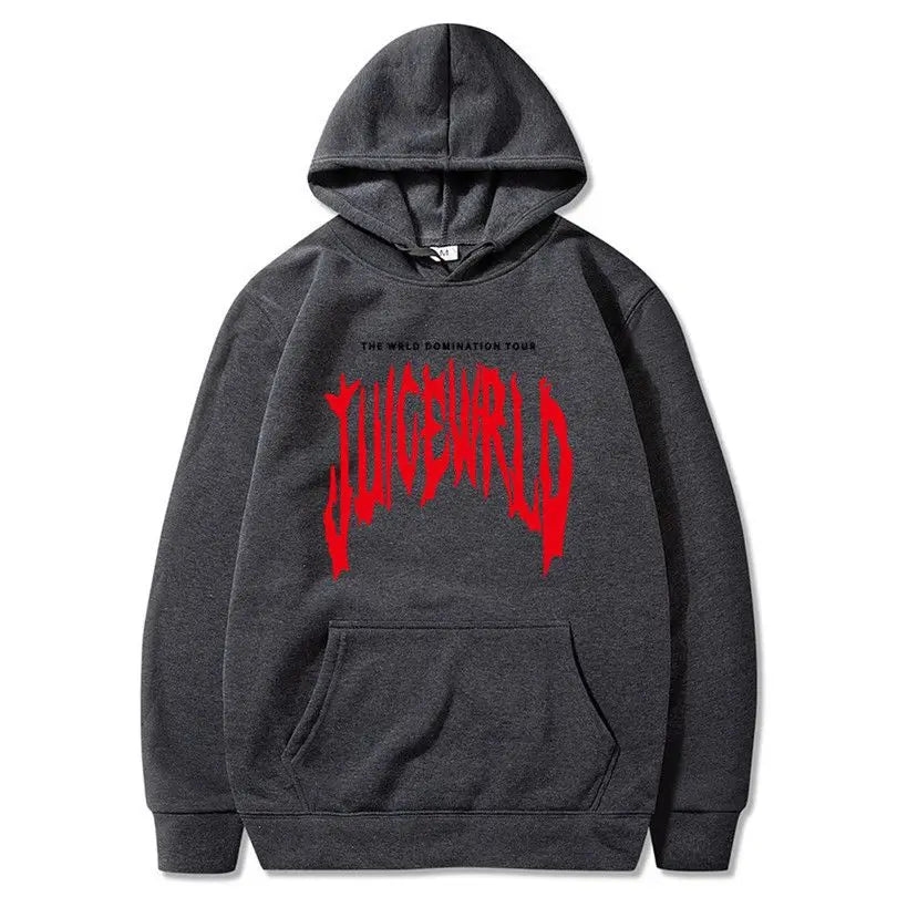 Rapper Juice Wrld 999 Letter Printed Hoodie Y2k Women's Casual Fashion Sportswear Autumn/Winter Hoodie Men's Women's Clothing