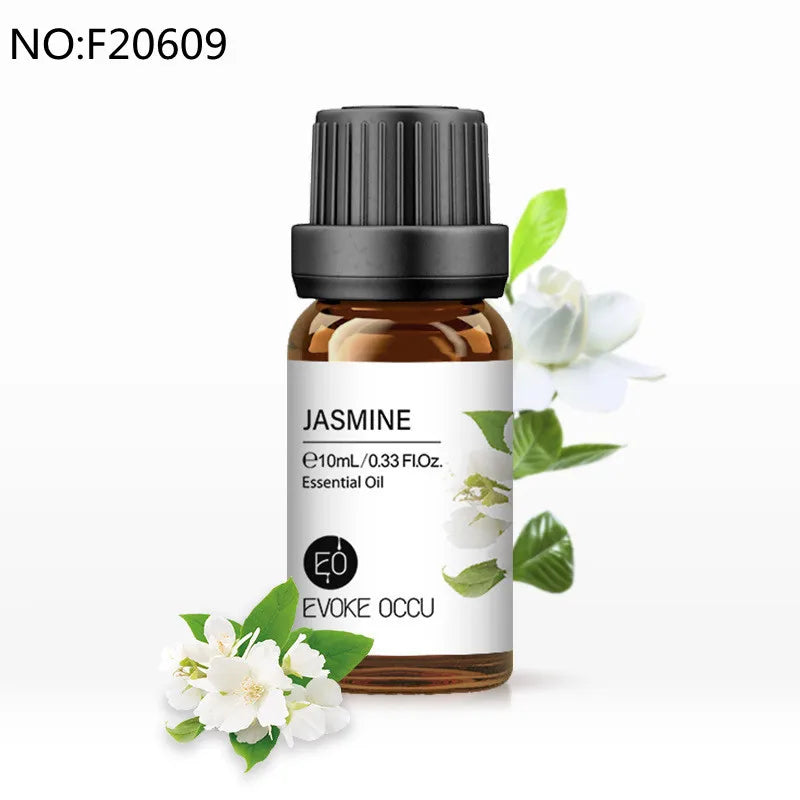 10ml Essential Oil Organic Plant 34 FLAVOR for Diffuser, Humidifier, Massage, Sleep, Bath, Soap,SPA, DIY Scented Candle Perfume