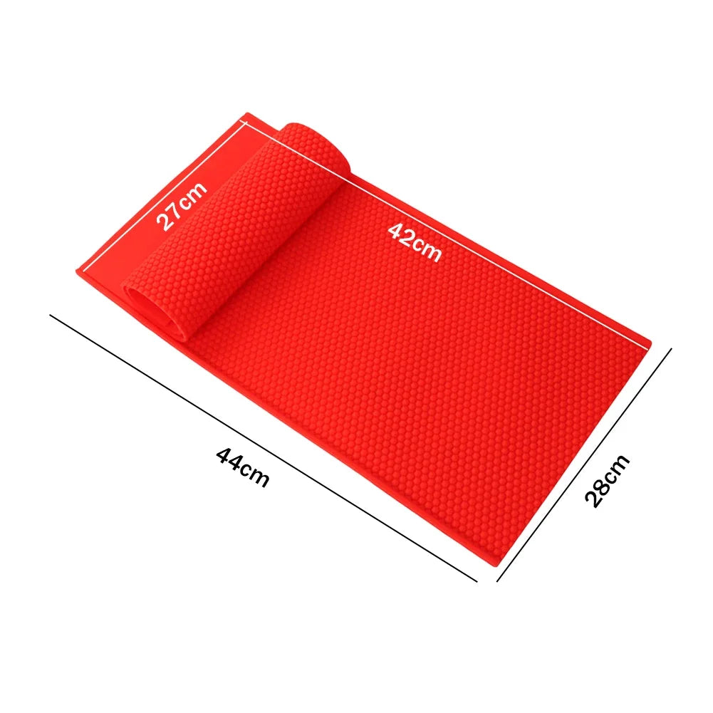 2pcs Beewax Foundation Sheet Mould Soft Silicone Beewax Foundation Machine Reusable Lightweight Practical Beekeeping Equipment