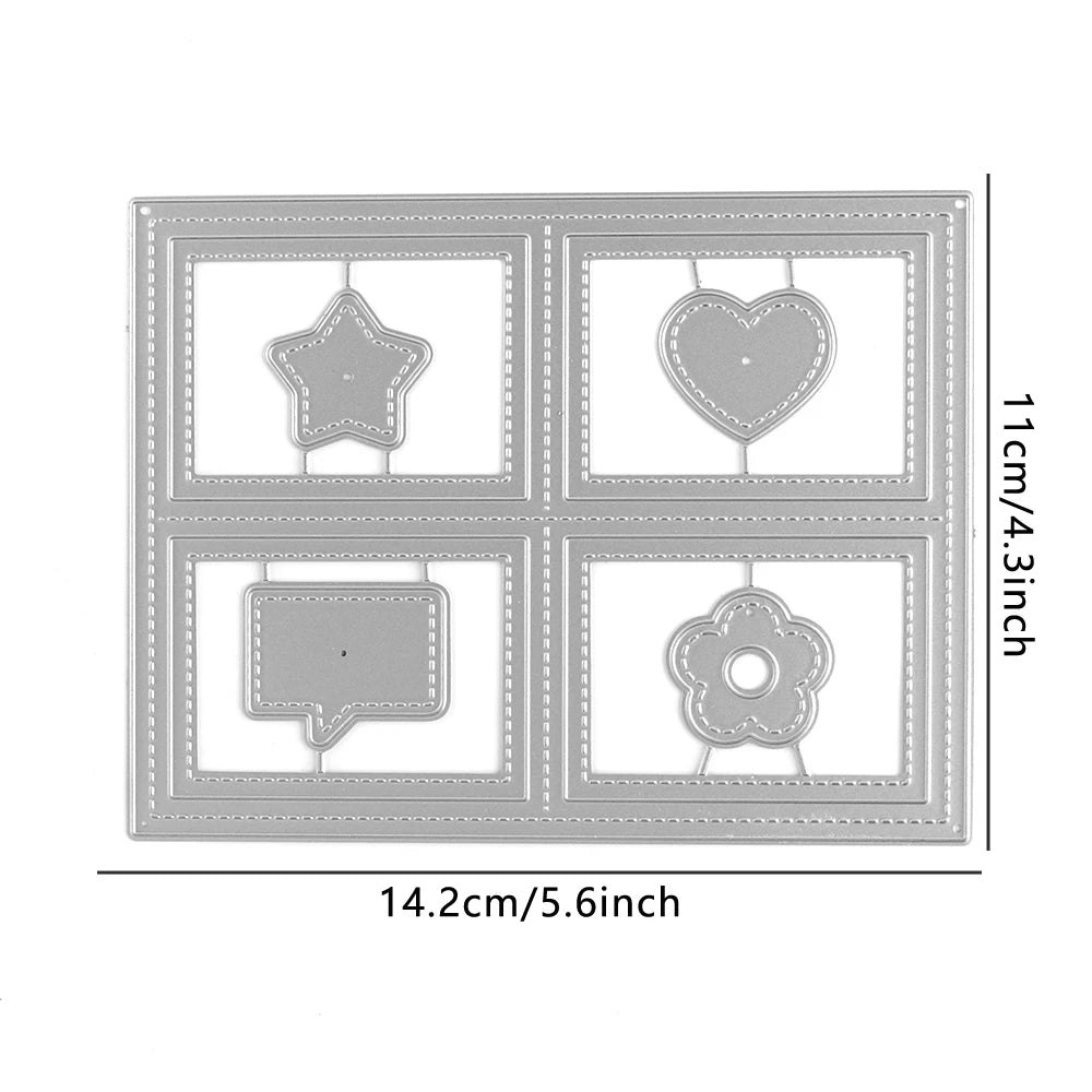 Mini String Of Lights Metal Cutting Dies For DIY Scrapbooking Card Making Decoration Paper Craft