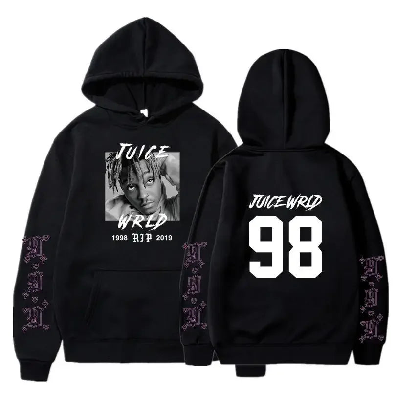 Juicewrld Men Women Hoddie Juice Wrld 999 Winter Sweater Harajuku Hoodies New in Sweatshirts Hoodie Autumn Pure Cotton Clothing