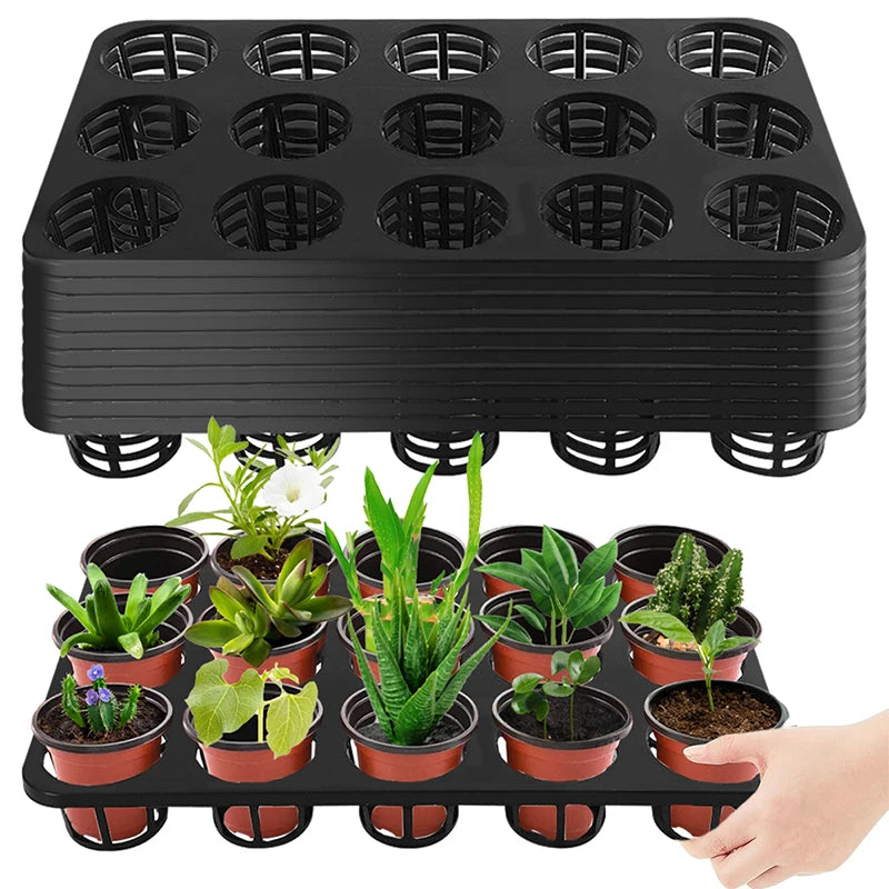Nursery Planter Pots Trays  Gardening Seedling Sprouts Indoor Cultivation Succulents Greenhouse Kit Garden Supplies Germination