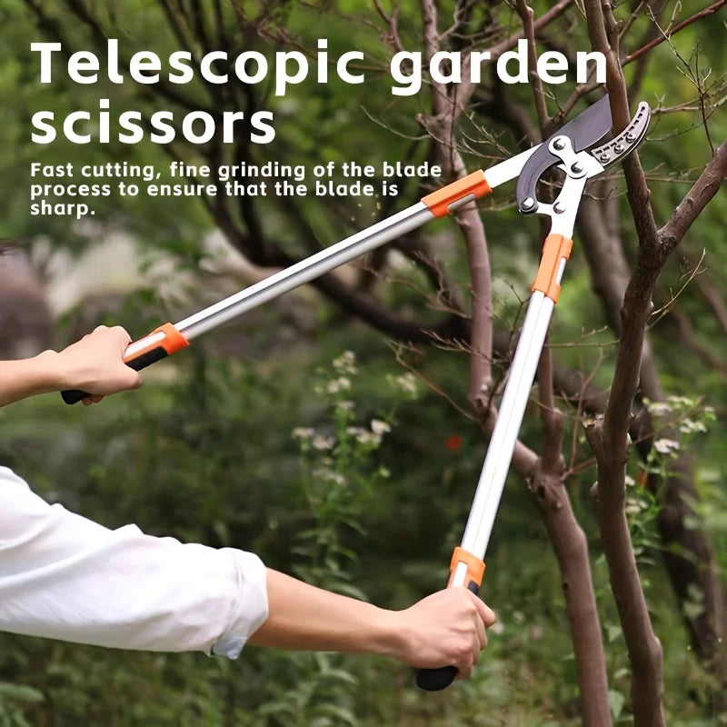 1pc Hedge Branch Cutter Garden Pruning Shears High Branch Pruning Tool Household Long-Handled Lawn Branch Cutter Shaping Hedges