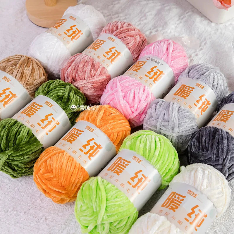 Soft Ice Thread Knit Yarn 100g For DIY Crochet Scarf
