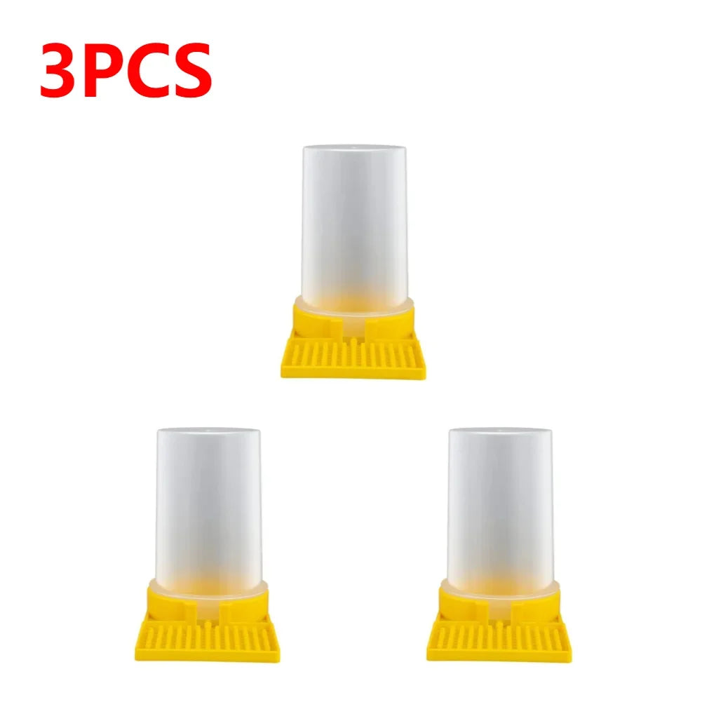 1-10pcs Bee Feeder Drinking Water Waterer Beekeeping Honey Bee Feeders Watering Bees Tools Supplies Feeding Bee Drinker Tools