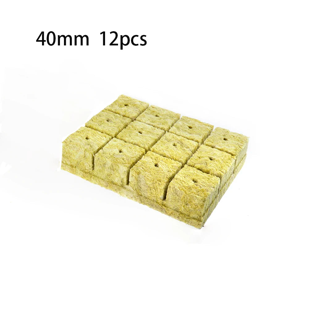 Agriculture  Cultivation Nutrient Blocks Hydroponic Rockwool Board Reusable High Water Retention For Soilless Planting