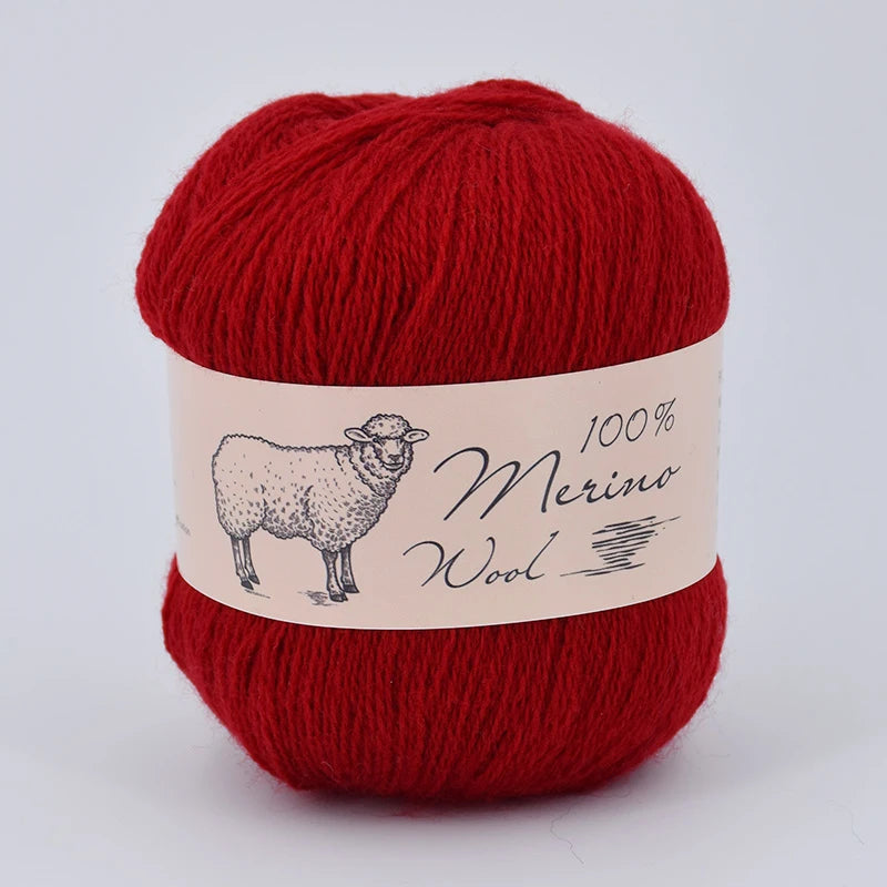 100 Percent Wool Yarn for Knitting Lightweight Crochet Thick Thread Hand Knitted Mohair Sweater Merino Wool 50g