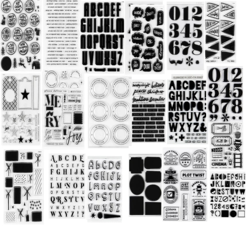 2022new Transparent Clear Silicone Stamp/Seal for DIY scrapbooking/photo album Decorative clear stamp   A8012