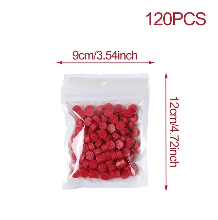 120pcs Wax for Candle Make White Beeswax Pellets Cosmetic Soy Wax Pastilles for DIY Natural Soybean Wax Making Crafts